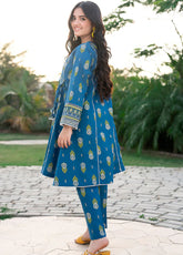 Mahroo Digital Printed Lawn 2 Piece Stitched Suit MMCS25K&G D-T-ALPRTW-059